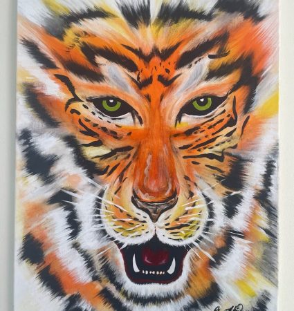 Tiger art by Edward Wayne